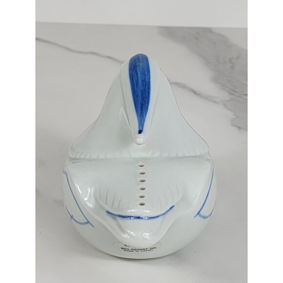 Ben Rickert Blue Bird Potpourri Holder 80's Fine China 4 1/2" Japan Vintage - Picture 5 of 13